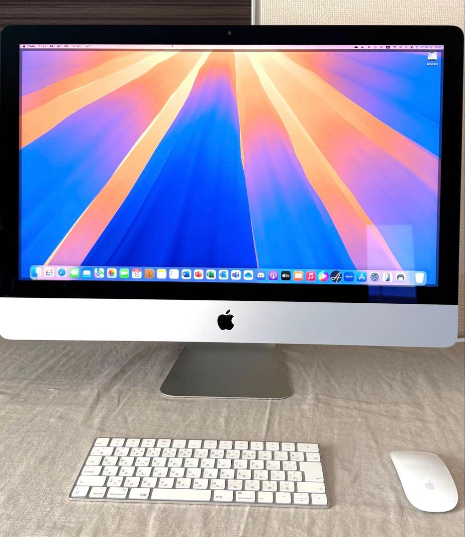 Apple iMac 27インチ Retina 5Kディスプレイモデル 40GB