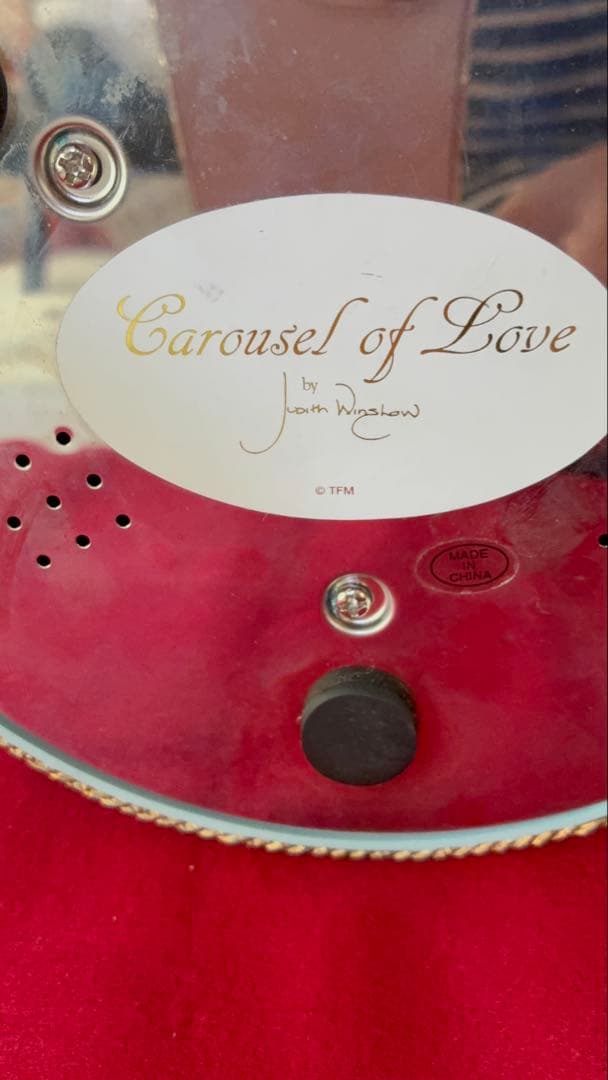 【ビンテージ 】フランクリンミント カルーセルオルゴール 天使