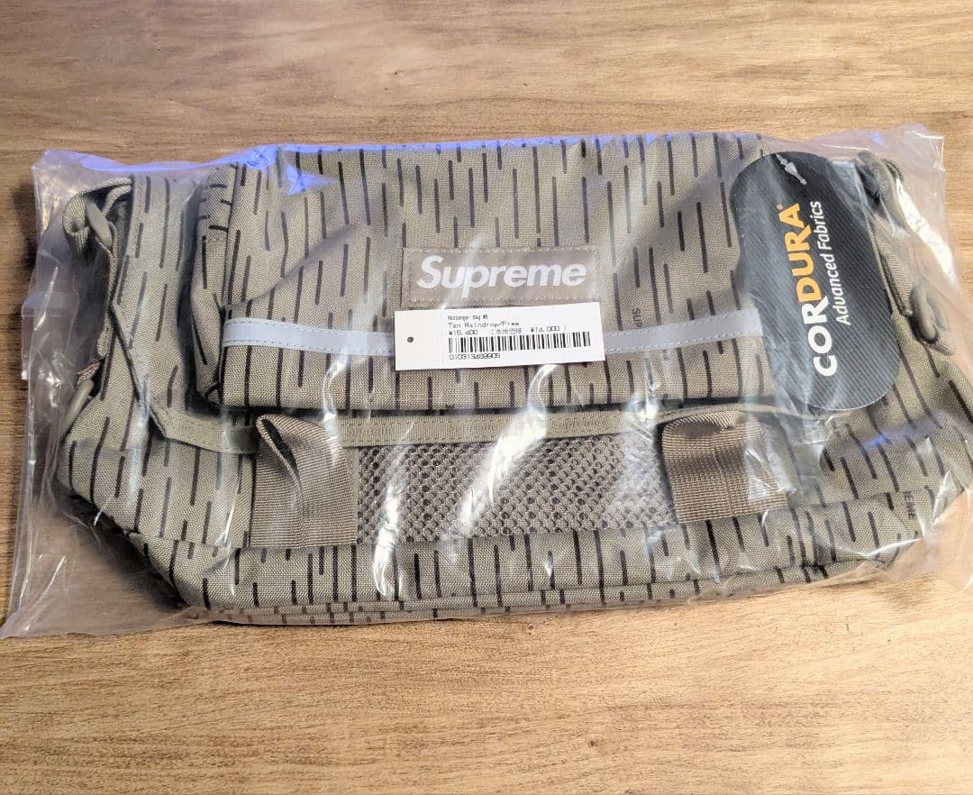 新品未開封 24FW Supreme Messenger Bag Tan