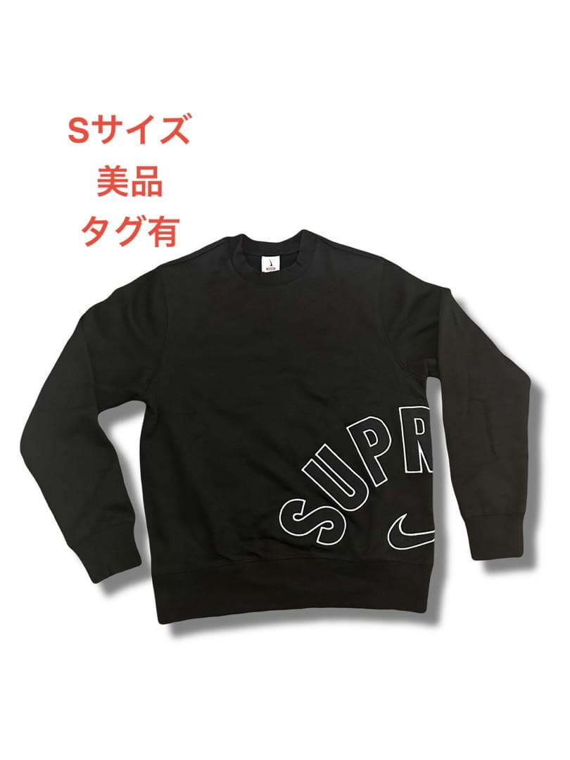 トップス supreme NIKE arc crewneck S