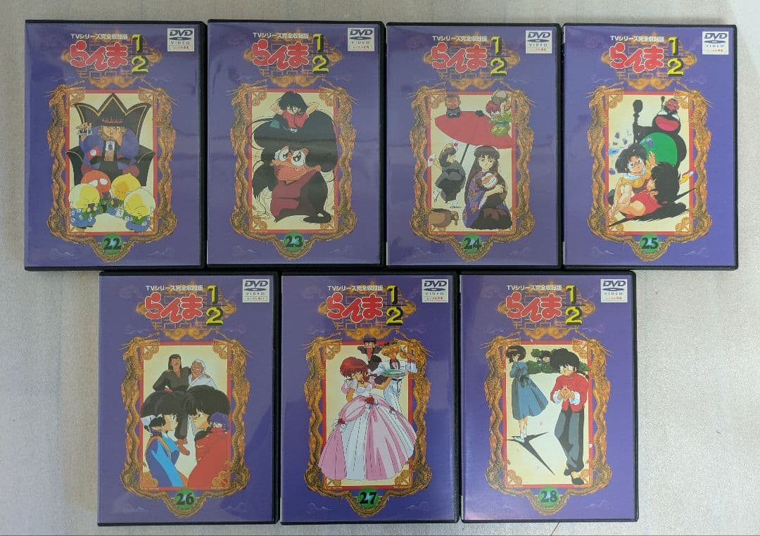 らんま1/2 TVシリーズ完全収録版 劇場版 DVD 42枚