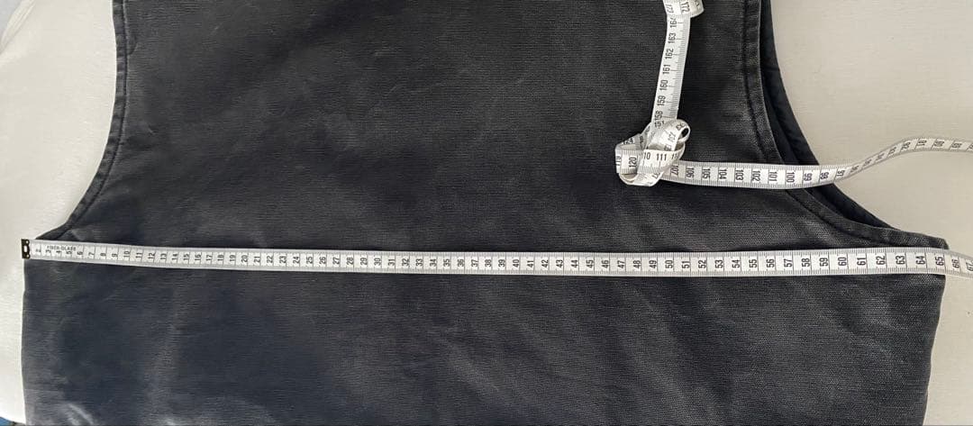 USA製　90s カーハート Carhartt ダックベスト BLK ブラック