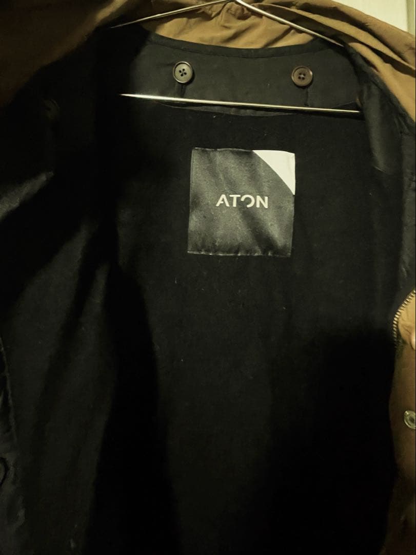 ATON モッズコート （フード取り外し可）