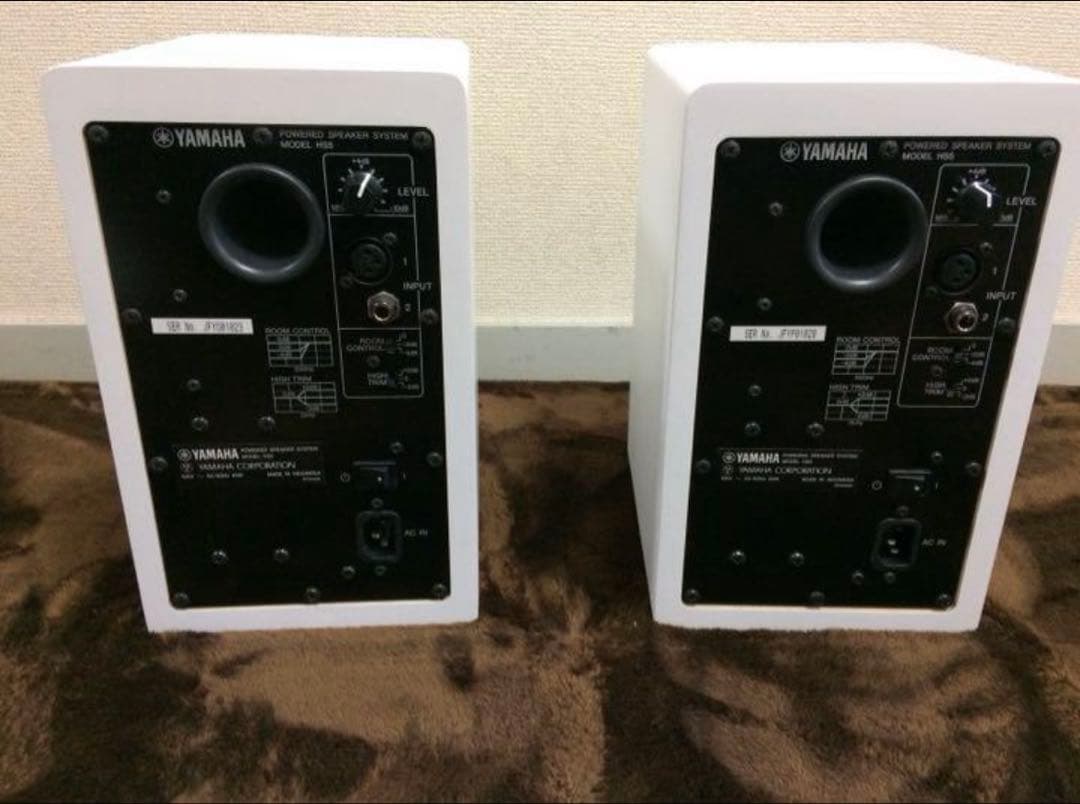Yamaha HS5 ホワイト スタジオモニタースピーカー ペア