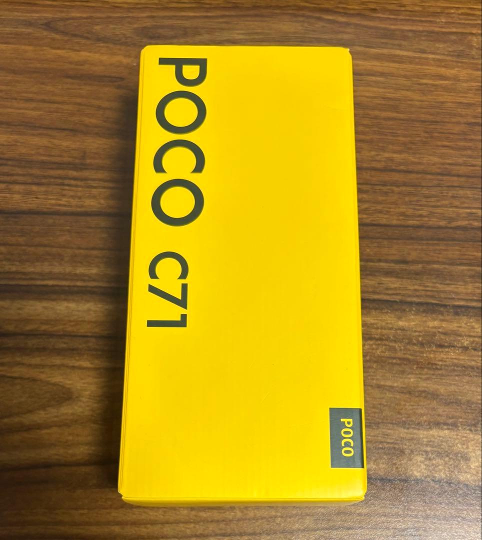 スマートフォン本体 Xiaomi Poco c71 Gold 3GB/64GB sim free