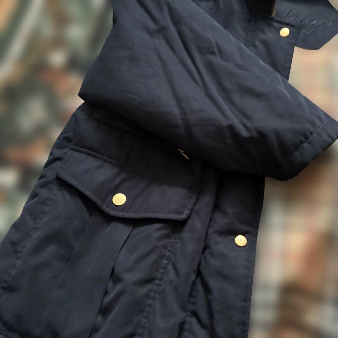 Burberry ネイビー コート チェック柄13号