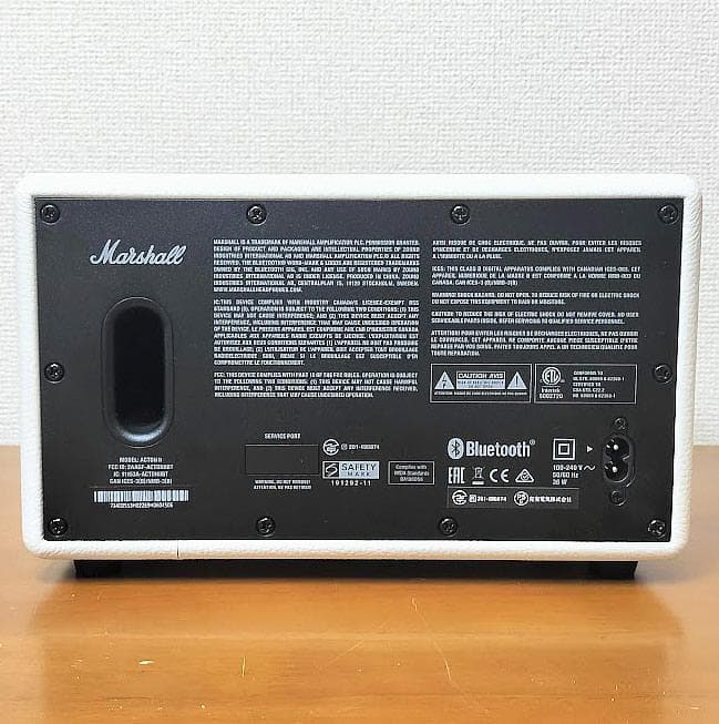 Marshall Acton II Bluetoothスピーカー ホワイト