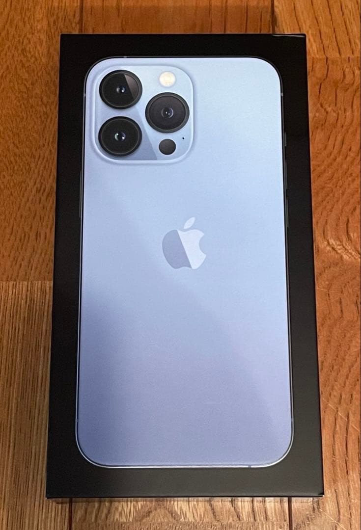 美品iPhone13pro シエラブルー