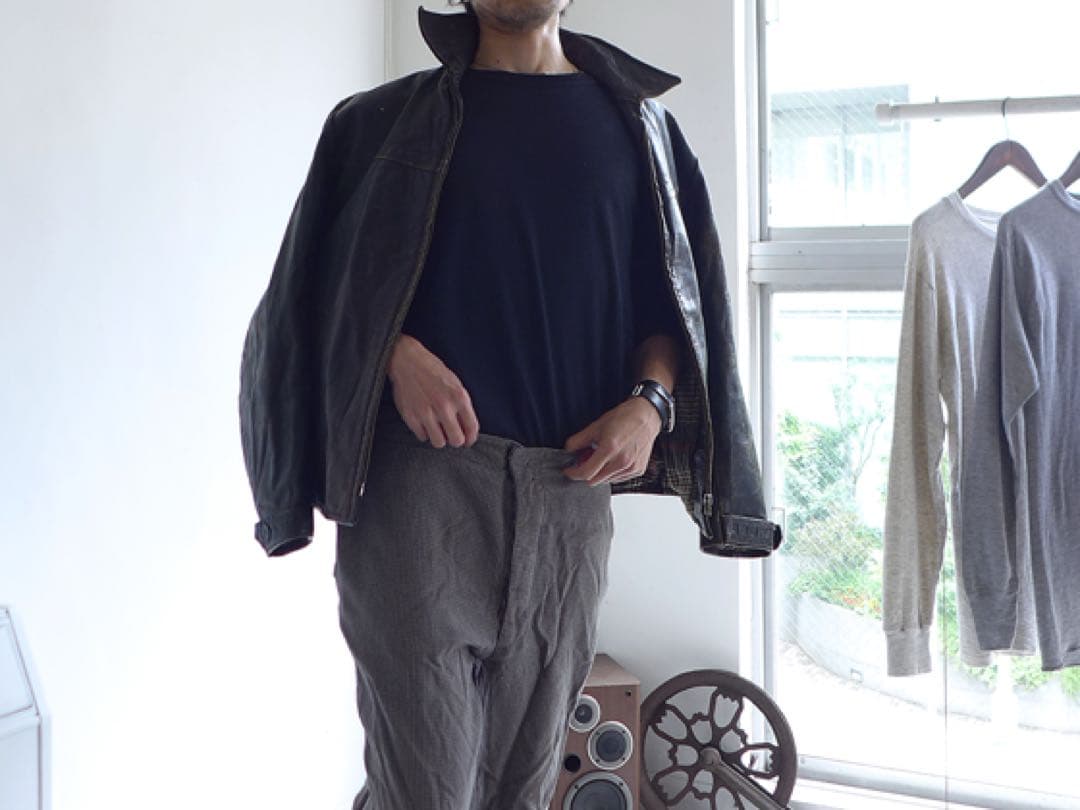 ふ*4様 50s ユーロ vintage leather jacket gap