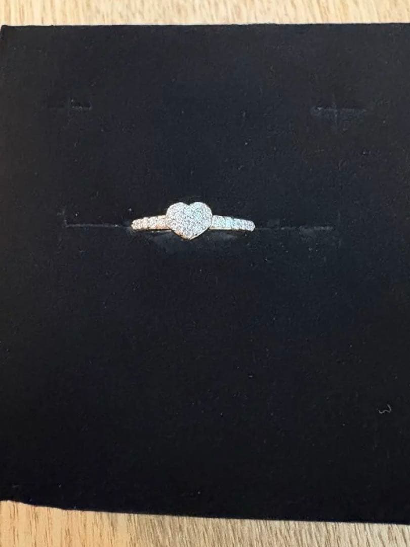 ポンテヴェキオ PonteVecchioハートパヴェリング K18