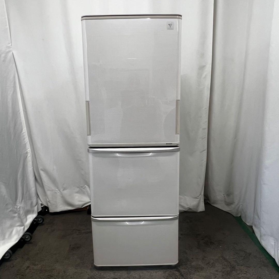 911　冷蔵庫　シャープ　大型　350ℓ　両開き　どっちもドア　設置無料　安い