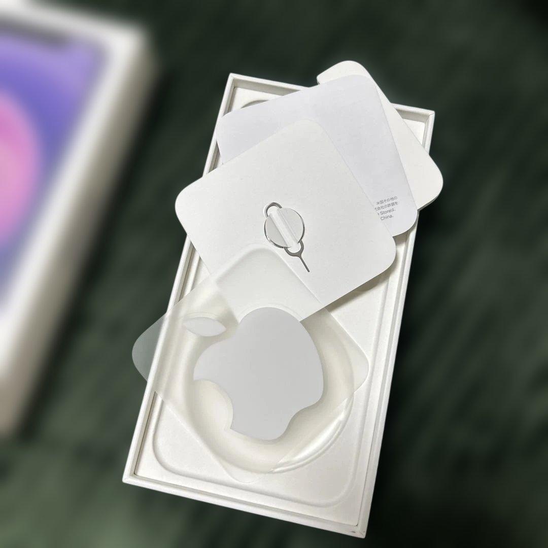 Apple iPhone 12 128GB パープル ケーブルなし 【美品】