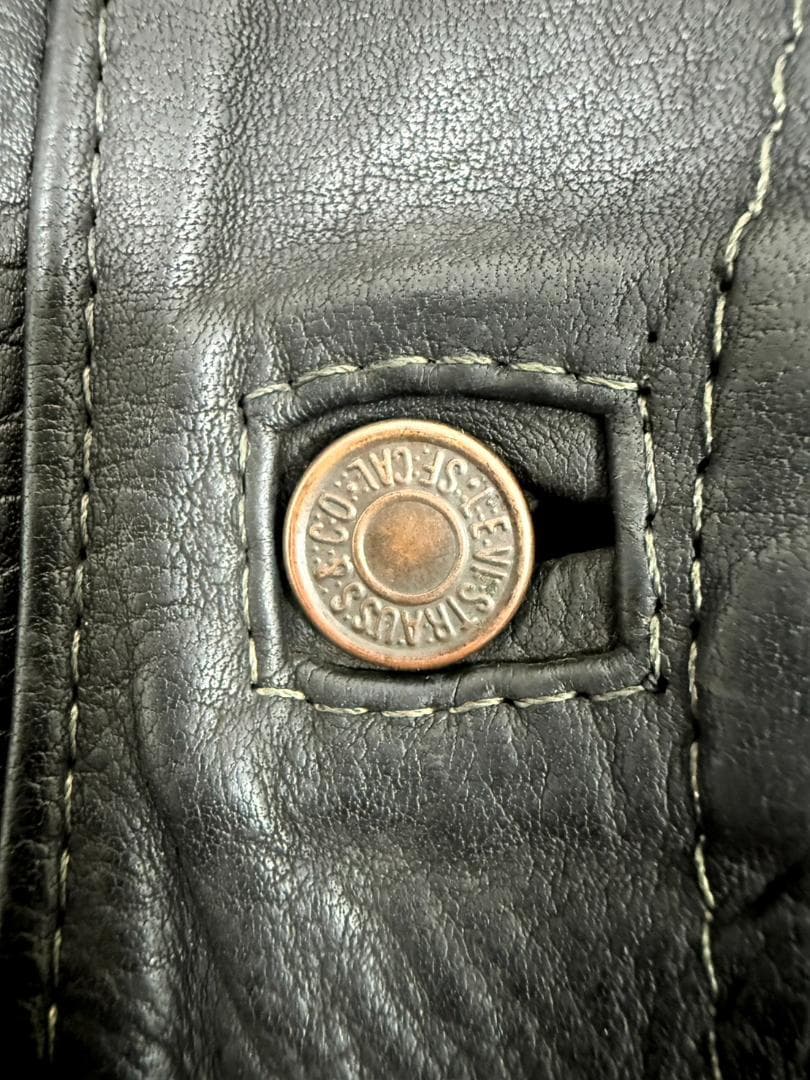 【スペシャル】Levi's リーバイス/レザー/トラッカージャケット/70506