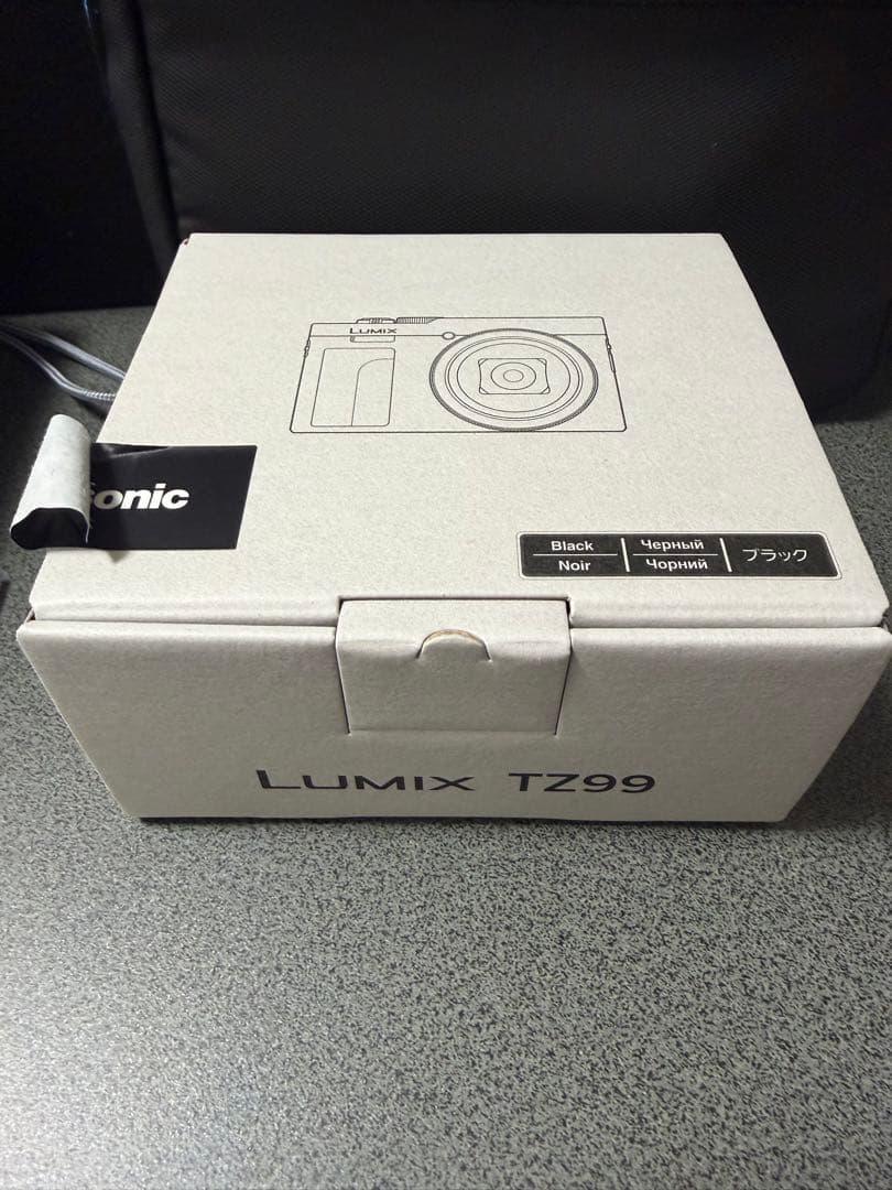 LUMIXコンパクトデジタルカメラ ブラック　DC-TZ99