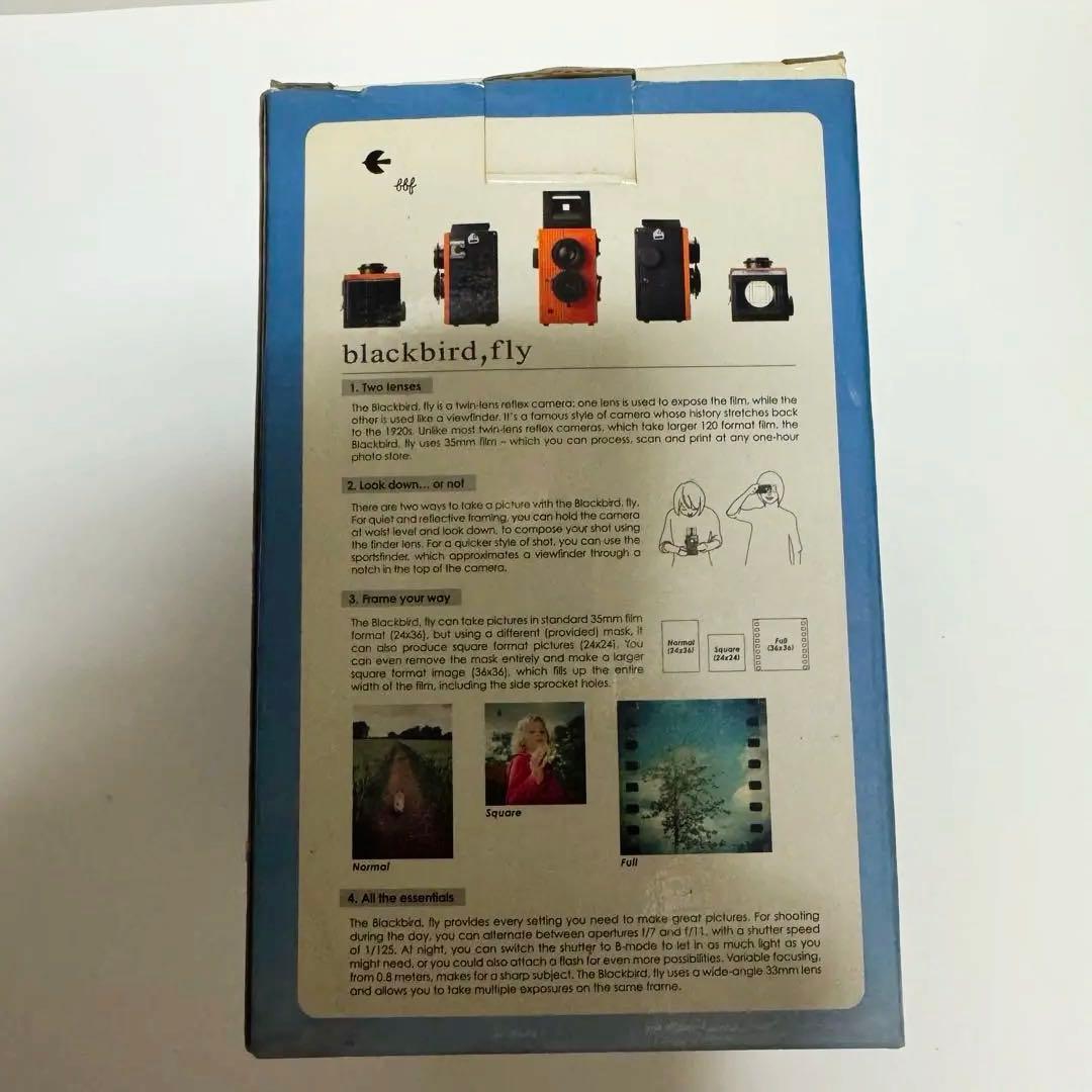 【値下】blackbird,flyトイカメラ　ブラックバードフライ　美品