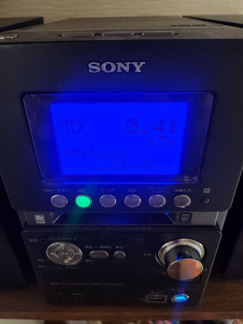 SONY　ソニー　CD　コンポ　デッキ