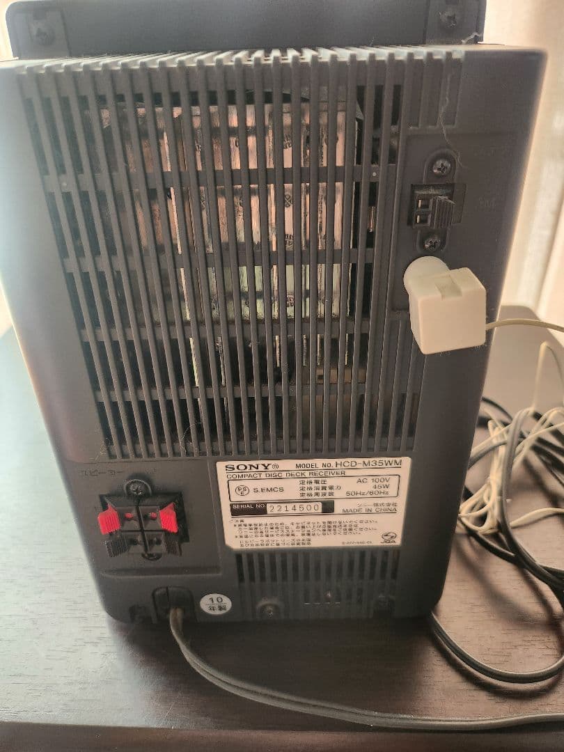 SONY　ソニー　CD　コンポ　デッキ