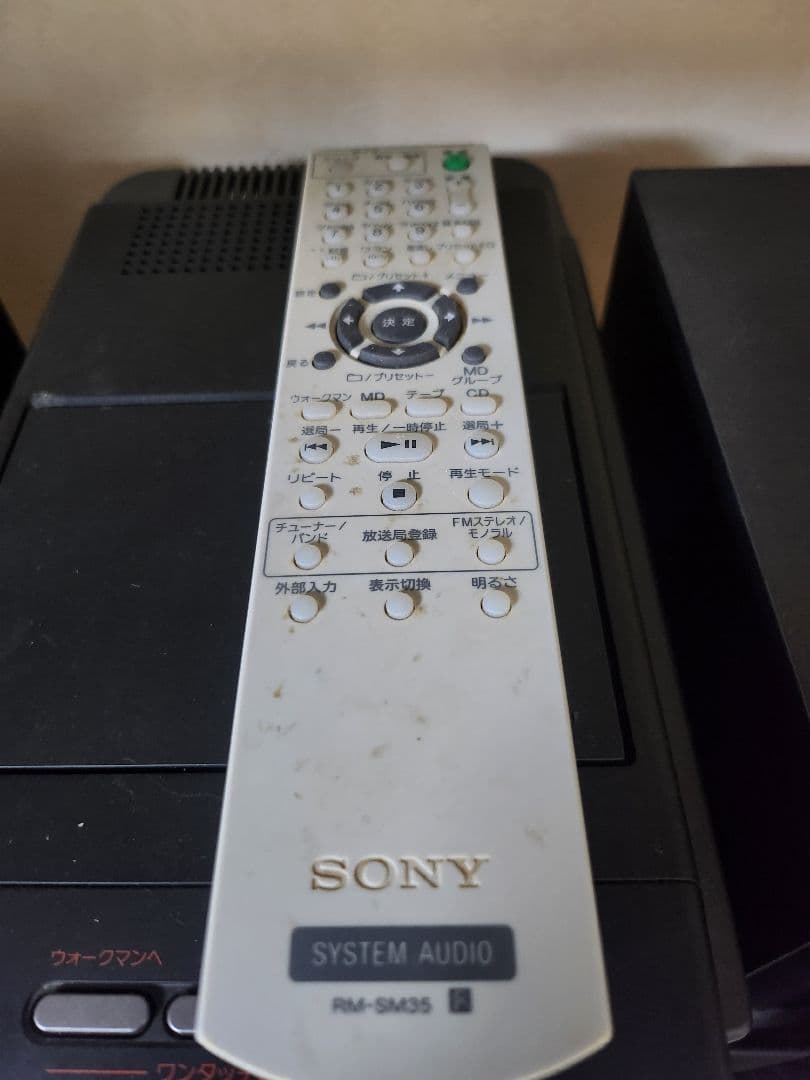 SONY　ソニー　CD　コンポ　デッキ