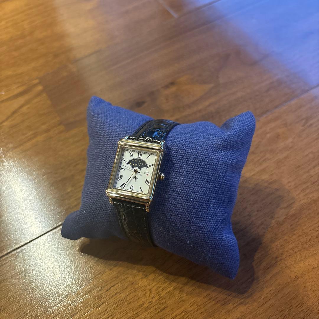 TIMEX NOAH コラボ 長方形レザー腕時計