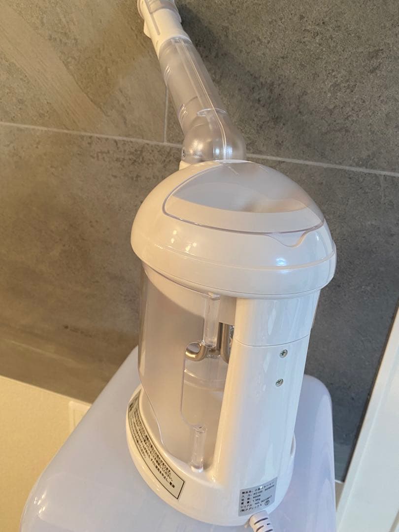 新品未使用★一級品★アロマ対応型コンパクトスチーマー★人気業務用をご家庭でも