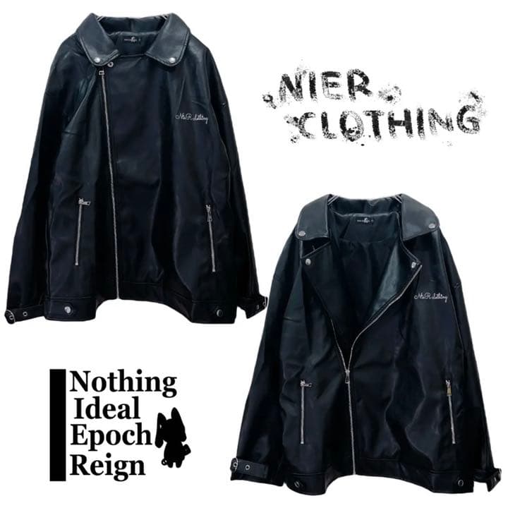 NieR　MEN'S ライダースジャケット