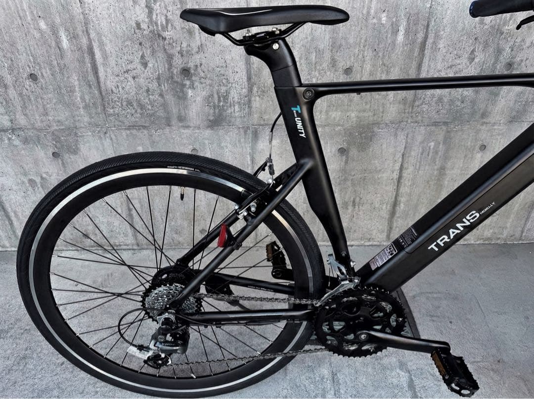 「新車美品」 TRANSMOBILLY 電動クロスバイク e-UNIYU7016