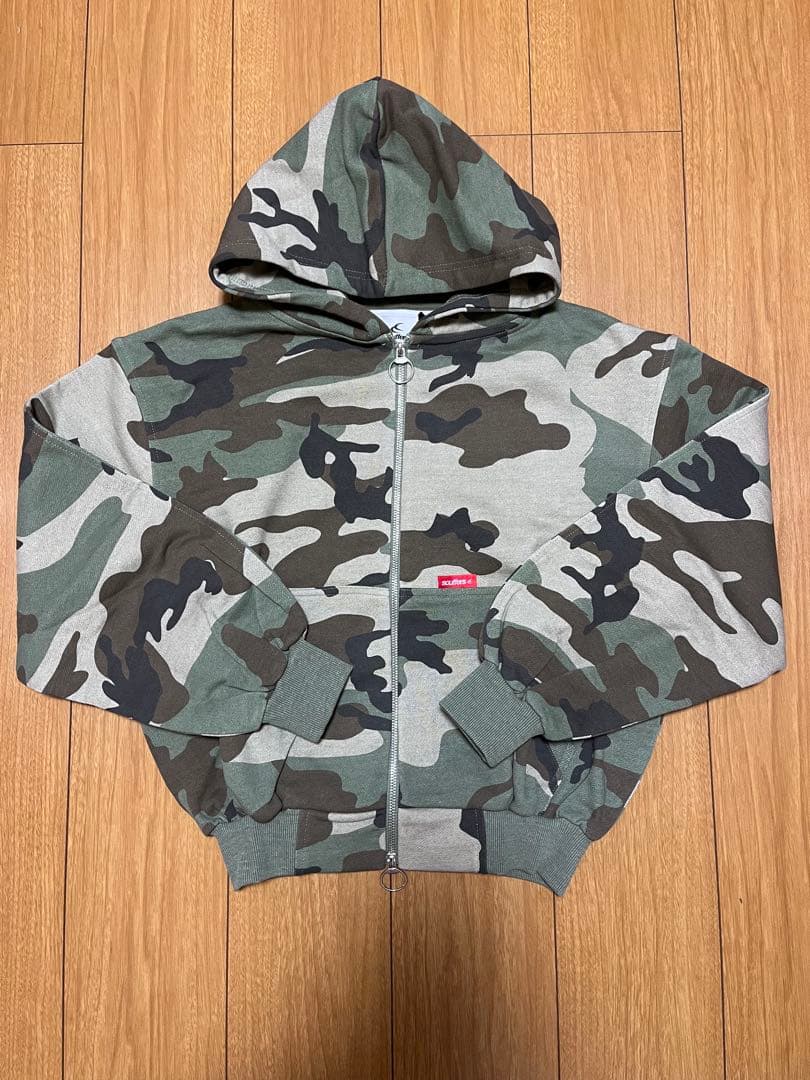 scuffers SCFF Camo Zipper XS迷彩パーカー