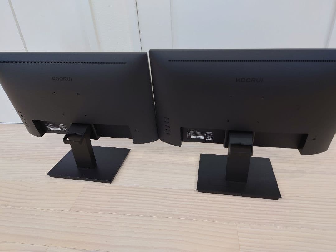 Koorui 22インチ ディスプレイ 2台セット