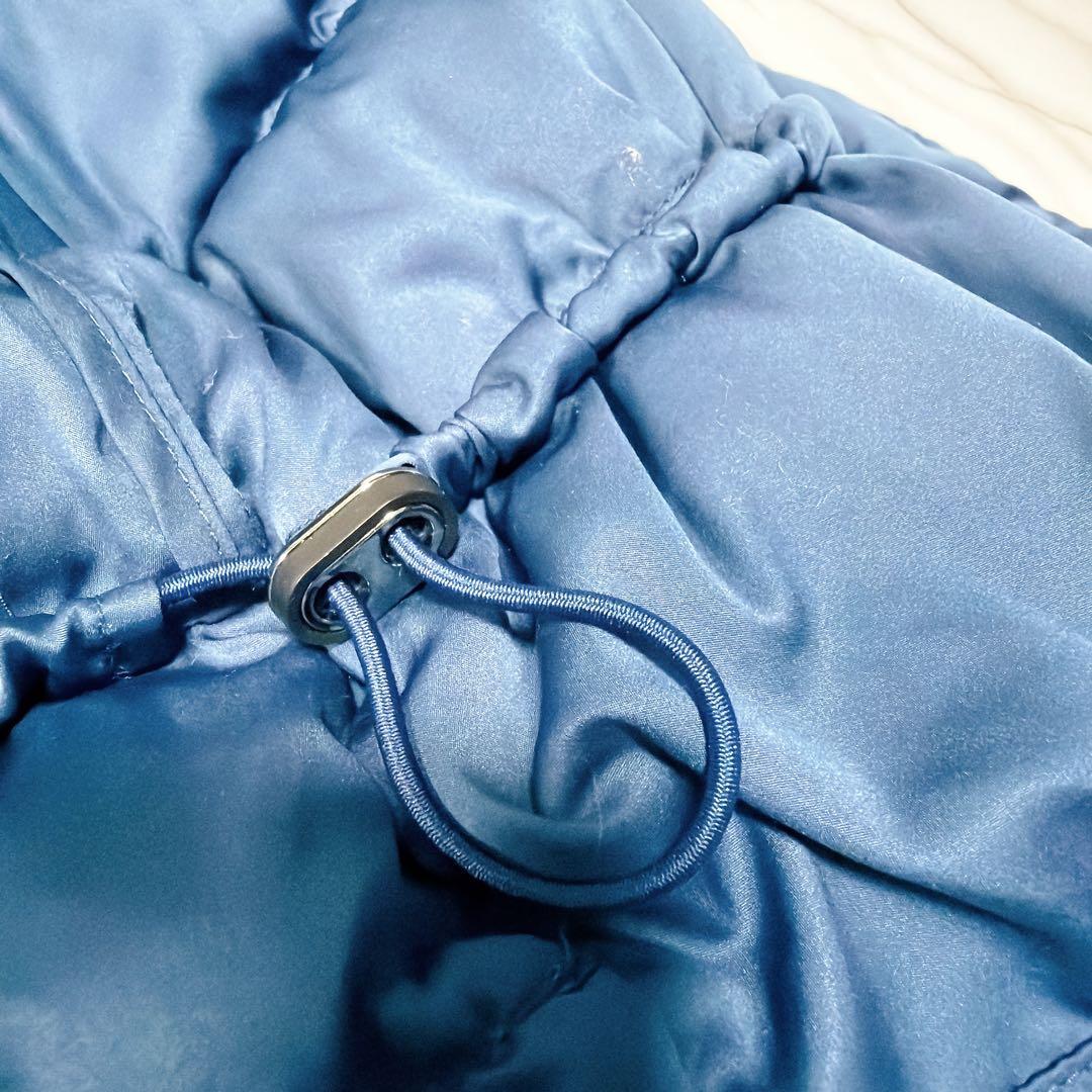 WEEKEND MaxMara ダウンコート 中綿 フーディ ネイビー 38