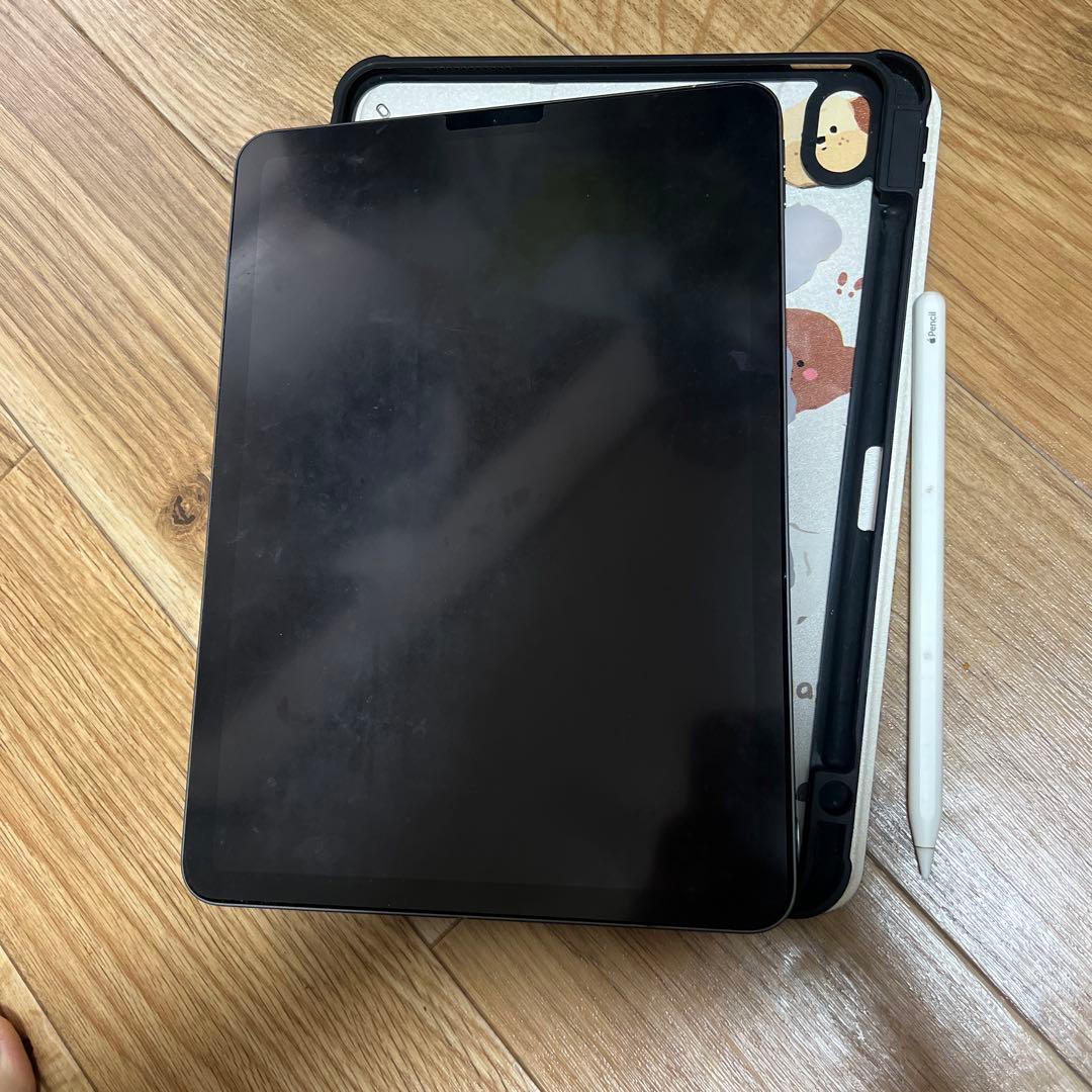 iPad air 4グレー Apple Pencil 2付き