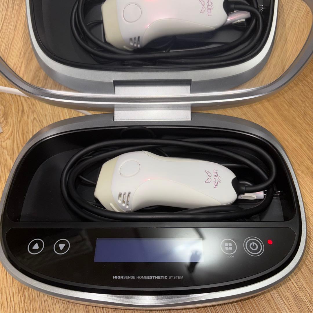 人気‼️ケノン　家庭用光脱毛機　新品カートリッジセット　ストロング　スキンケア