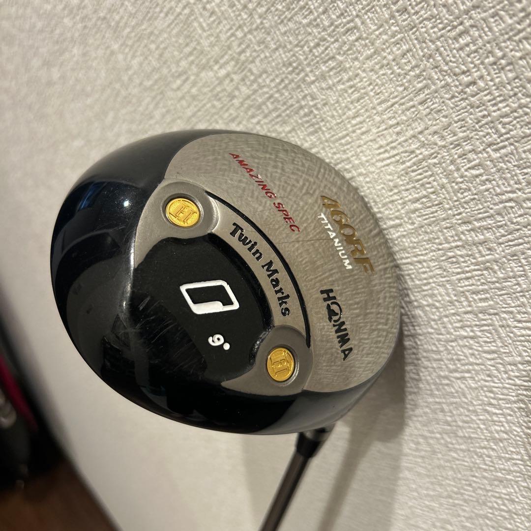 限定！高反発！飛距離　星3 高級　ホンマ ツインマークス 460 ドライバー　R