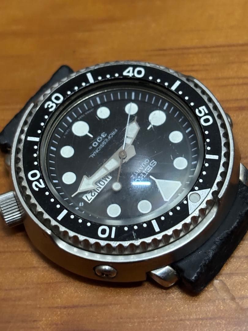 ク*ー様 セイコー ダイバーズウォッチ 　ツナ缶　7549-7010 ジャンク品