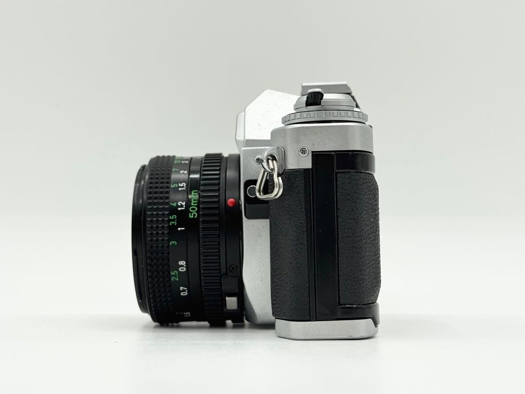 【完動品】CANON AV-1 + FD 50mm F2 一眼レフカメラ