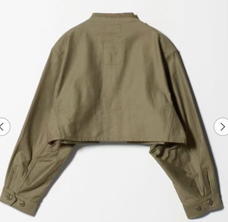 新品＜HYKE＞　ハイク　クロップド ジャケット