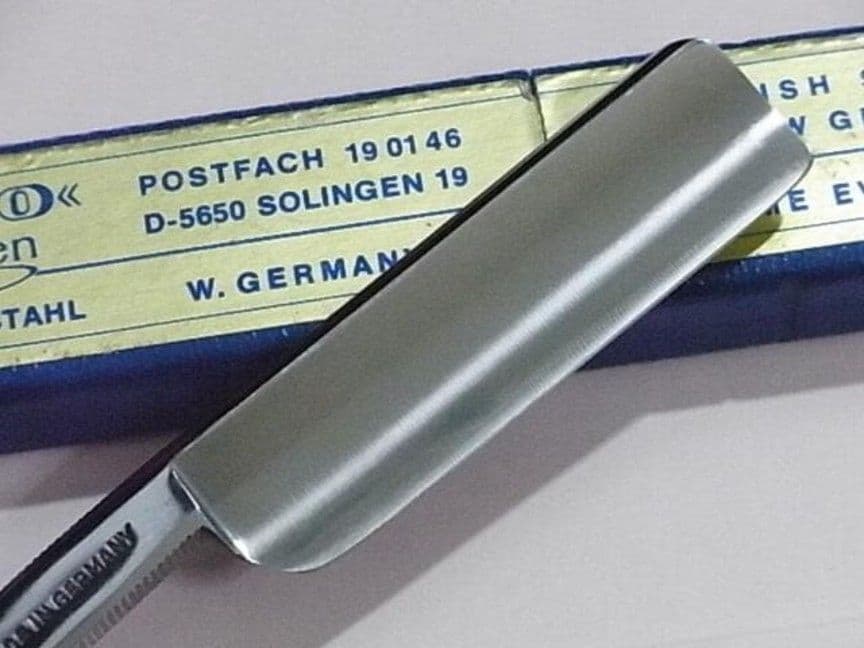 未使用 西洋剃刀 DOVO RAZOR 680 カミソリ かみそり レザー