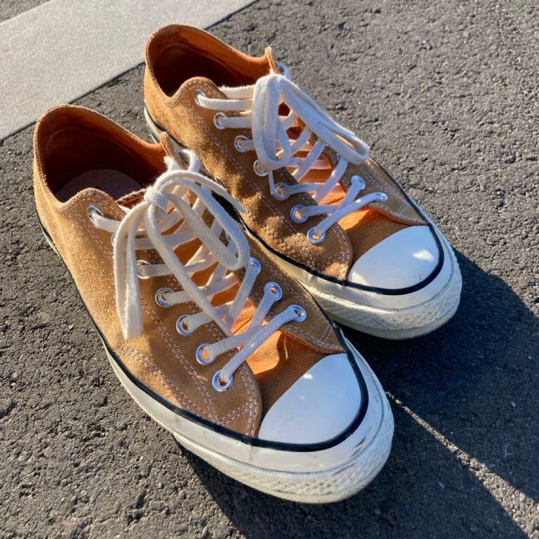 初期型 CT70 ビターオレンジ コンバース converse チャックテイラー