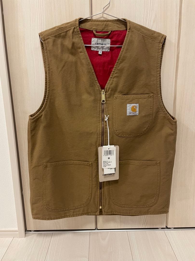 Carhartt Arbor vest ブラウン　M