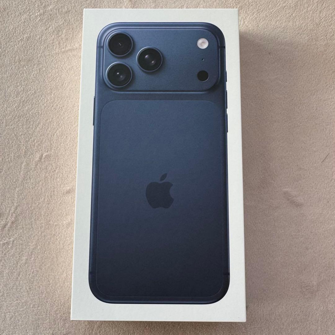 【新品未開封】iPhone 17ProMax 512GBディープブルー