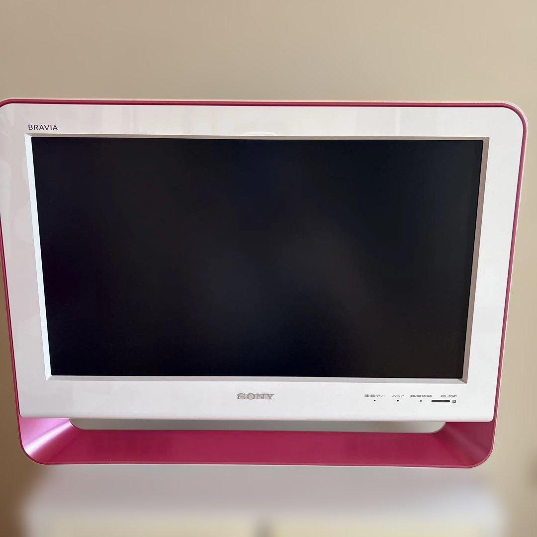 SONY BRAVIA 液晶テレビ ピンク/ホワイト