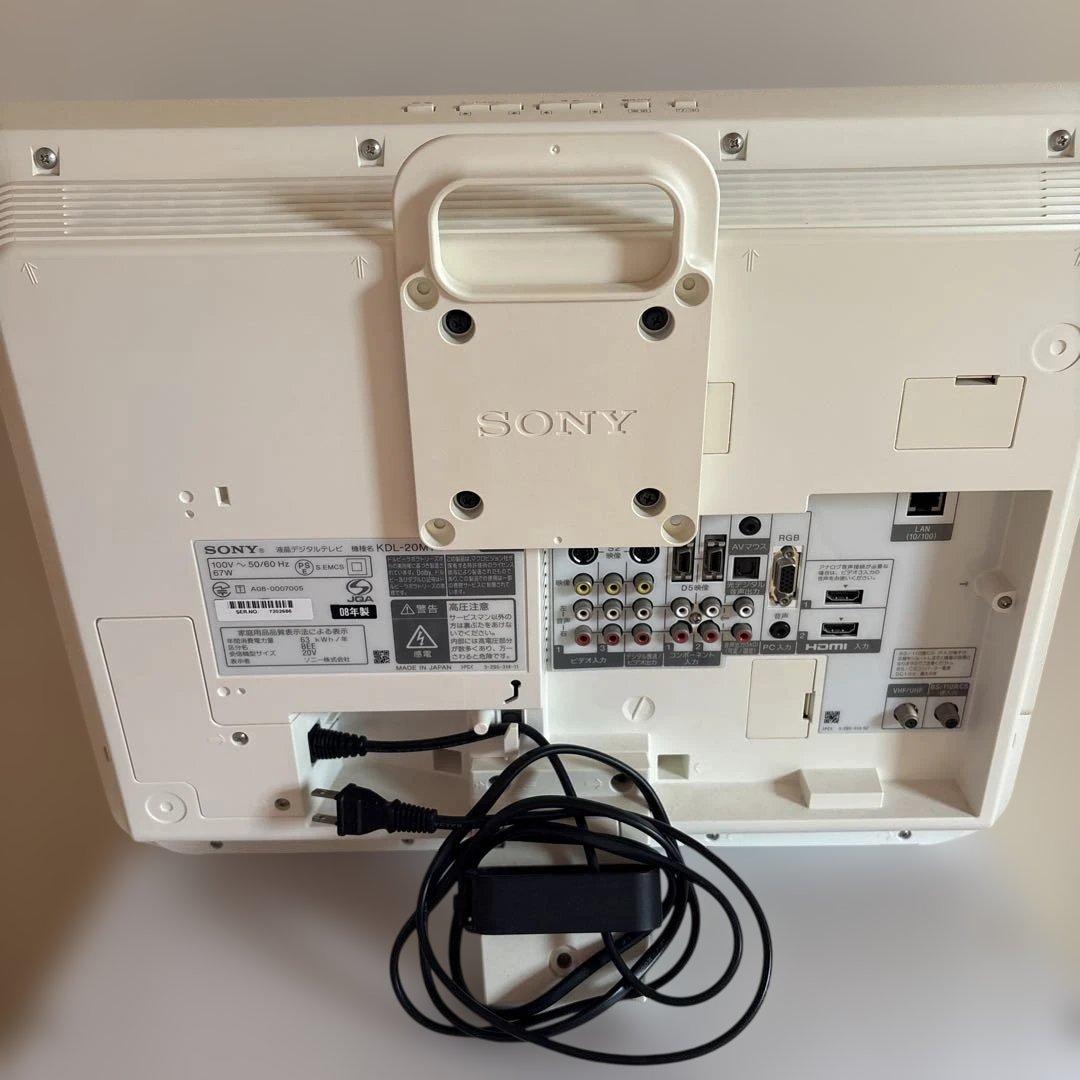 SONY BRAVIA 液晶テレビ ピンク/ホワイト