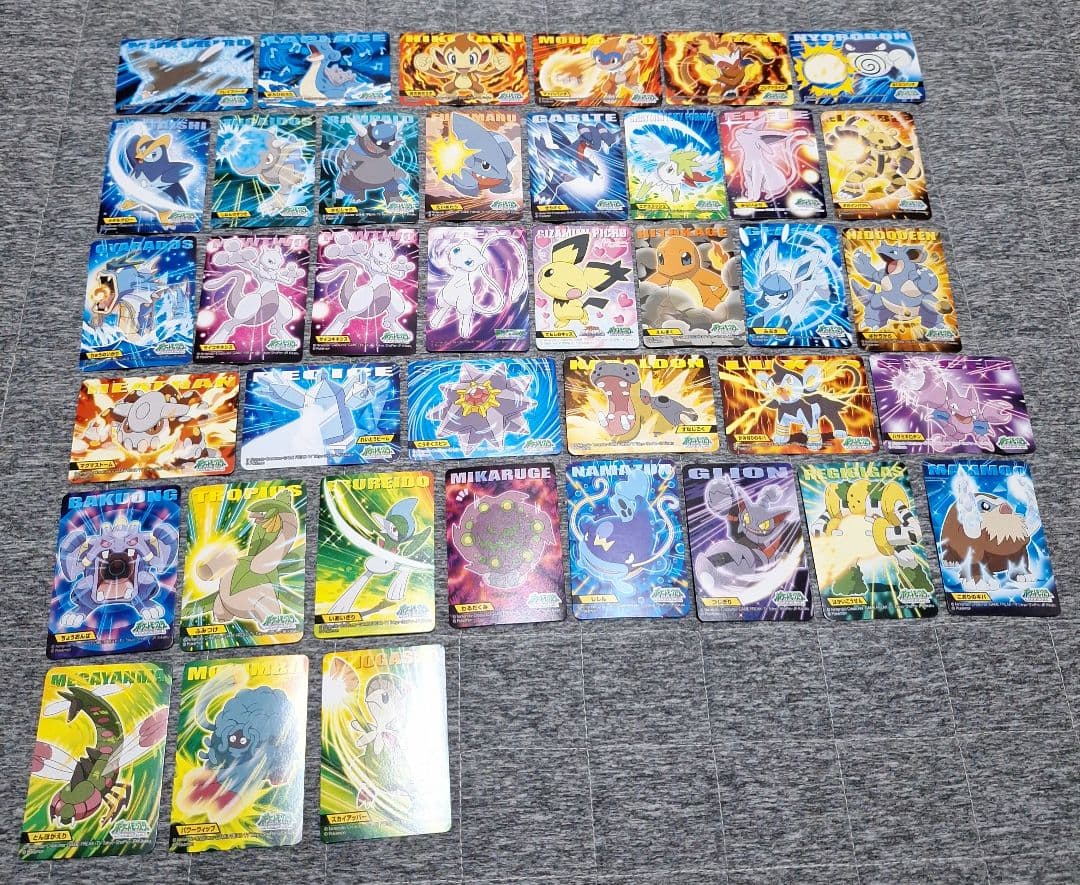 ポケモンキッズ　キメ技カード　まとめ売り　セット　BANDAI