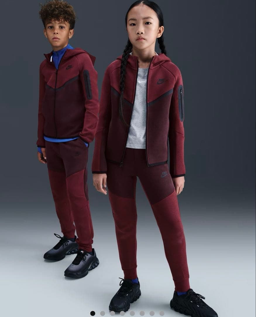 ナイキ　テックフリース　セットアップ　キッズ　上下セット　上150 下170
