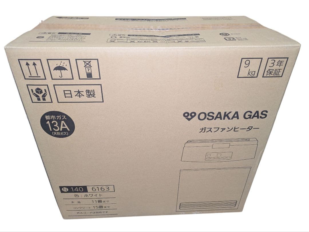 トミー　【新品未使用品】大阪ガス ガスファンヒーター N140 6163