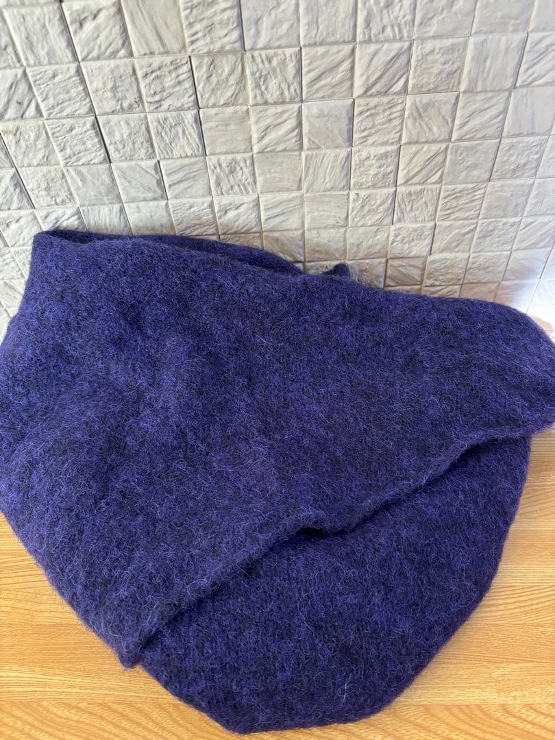 ヨーガンレール JURGEN LEHLウールスヌード　ふわふわ起毛