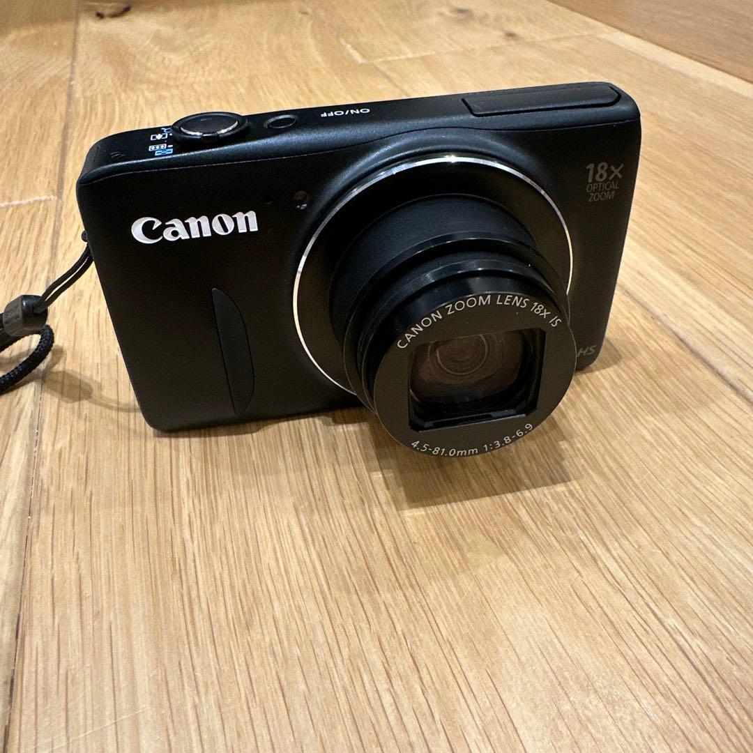 Canon PowerShot SX600 HS Wi-Fi ブラック　デジカメ