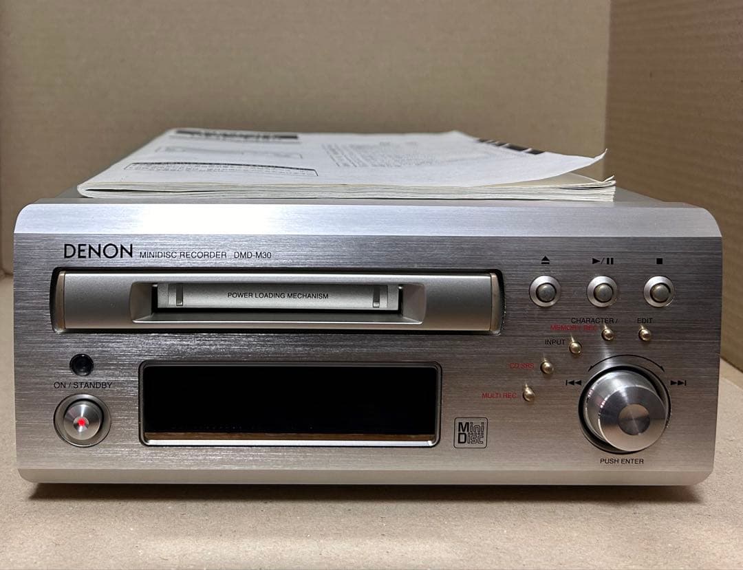 DENON デノン　DMD-M30 ミニディスクレコーダー　MDレコーダー