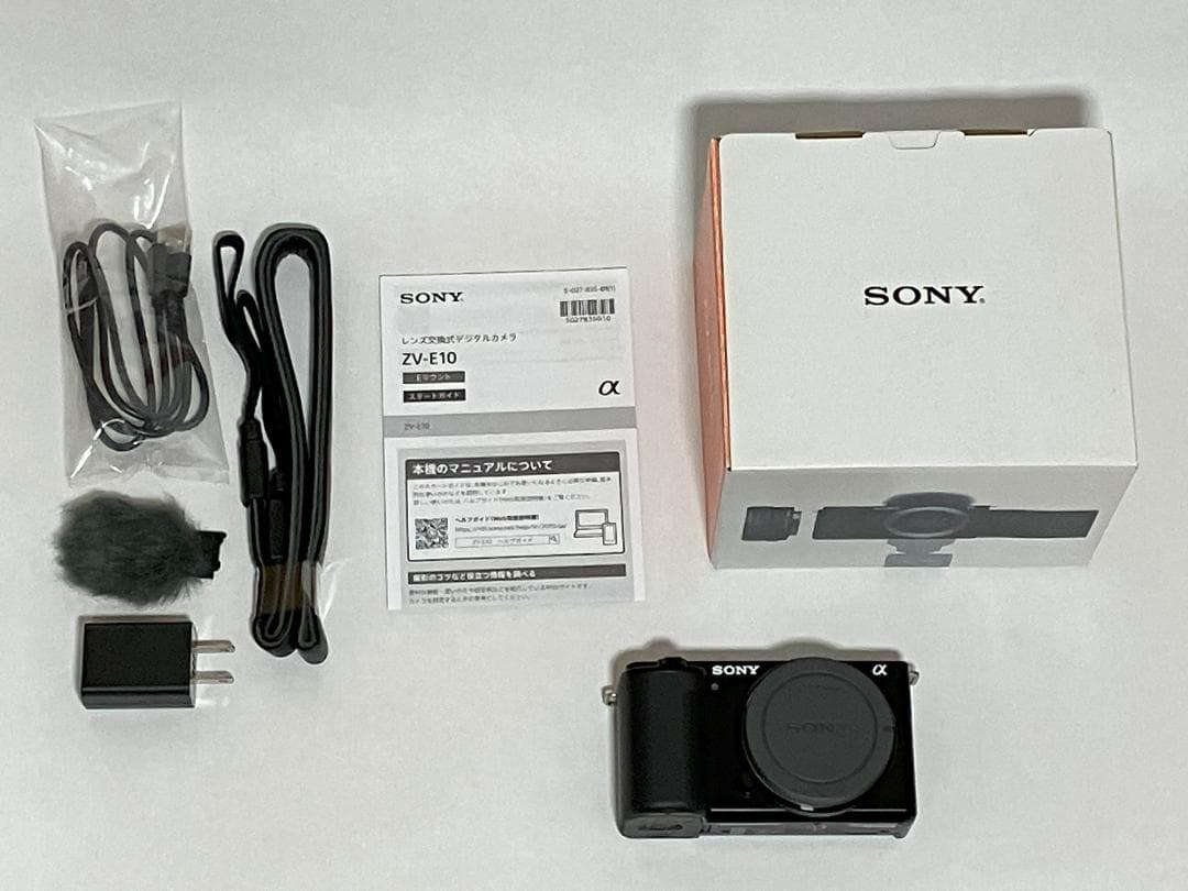 美品 SONY ZV-E10 ボディ