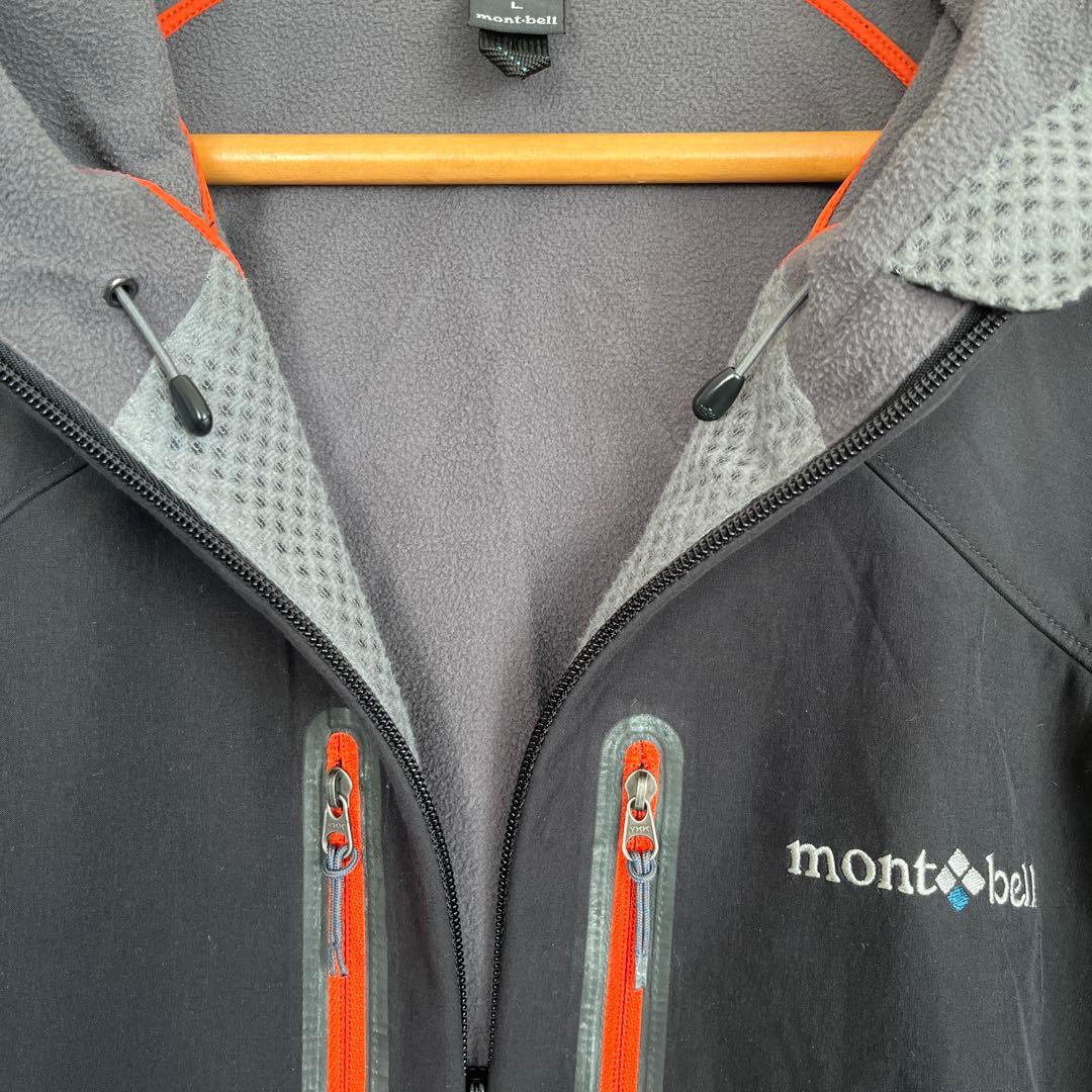 montbell モンベル パウダーシェッドパーカ メンズ L ブラック