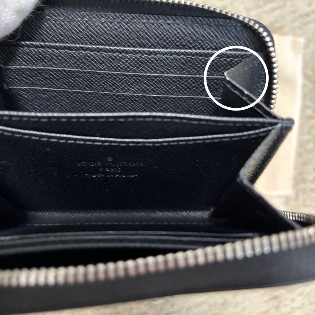 美品　ルイヴィトン　ジッピーパース　エピ　ブラック